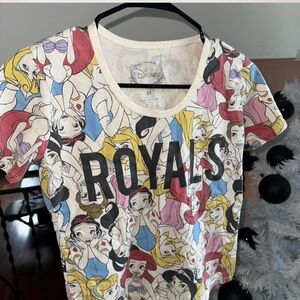 Disney Royals Multi-Color Graphic Tee